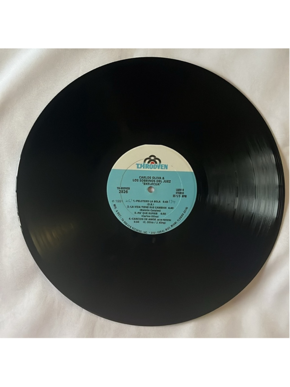 CARLOS OLIVA Y LOS SOBRINOS DEL JUEZ – "EKELECUÁ" VINYL RECORD ✨✨✨ - Picture 4 of 5